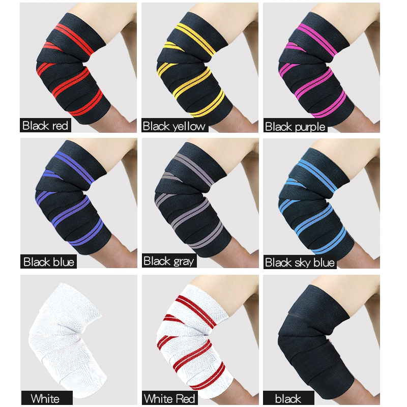 4015#Best Selling Compression Elbow Sleeves Sports Elbow Bandage Made in China