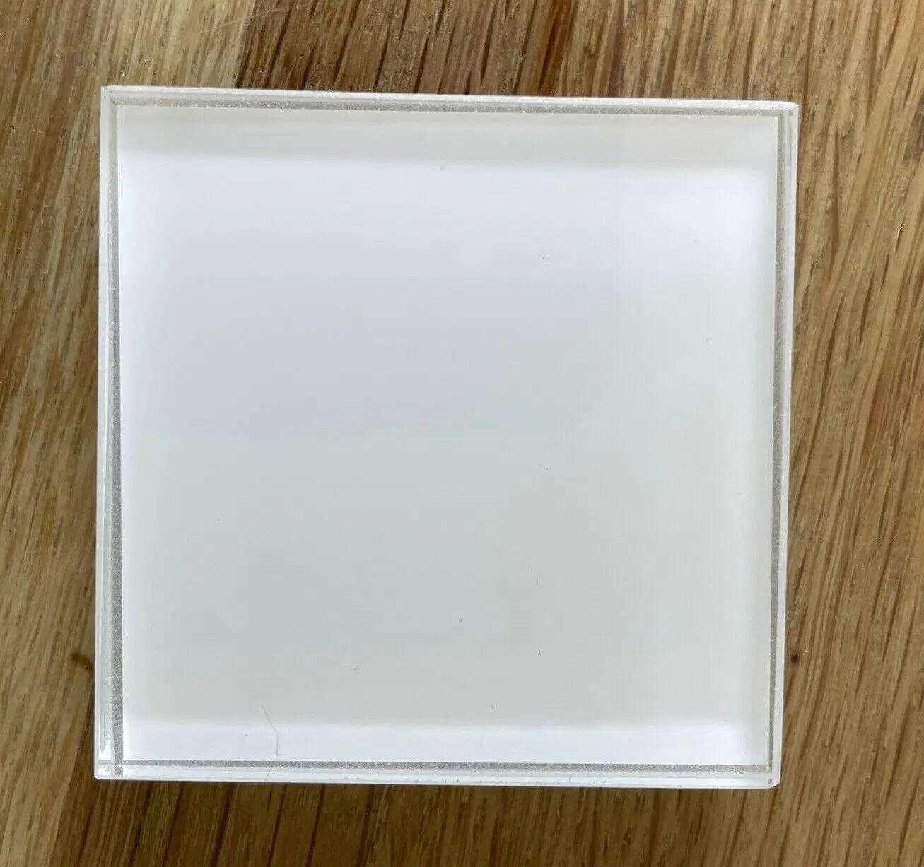 Le verre trempé blanc extra brillant blanc Super refoulement de la peinture en verre trempé de cuisine