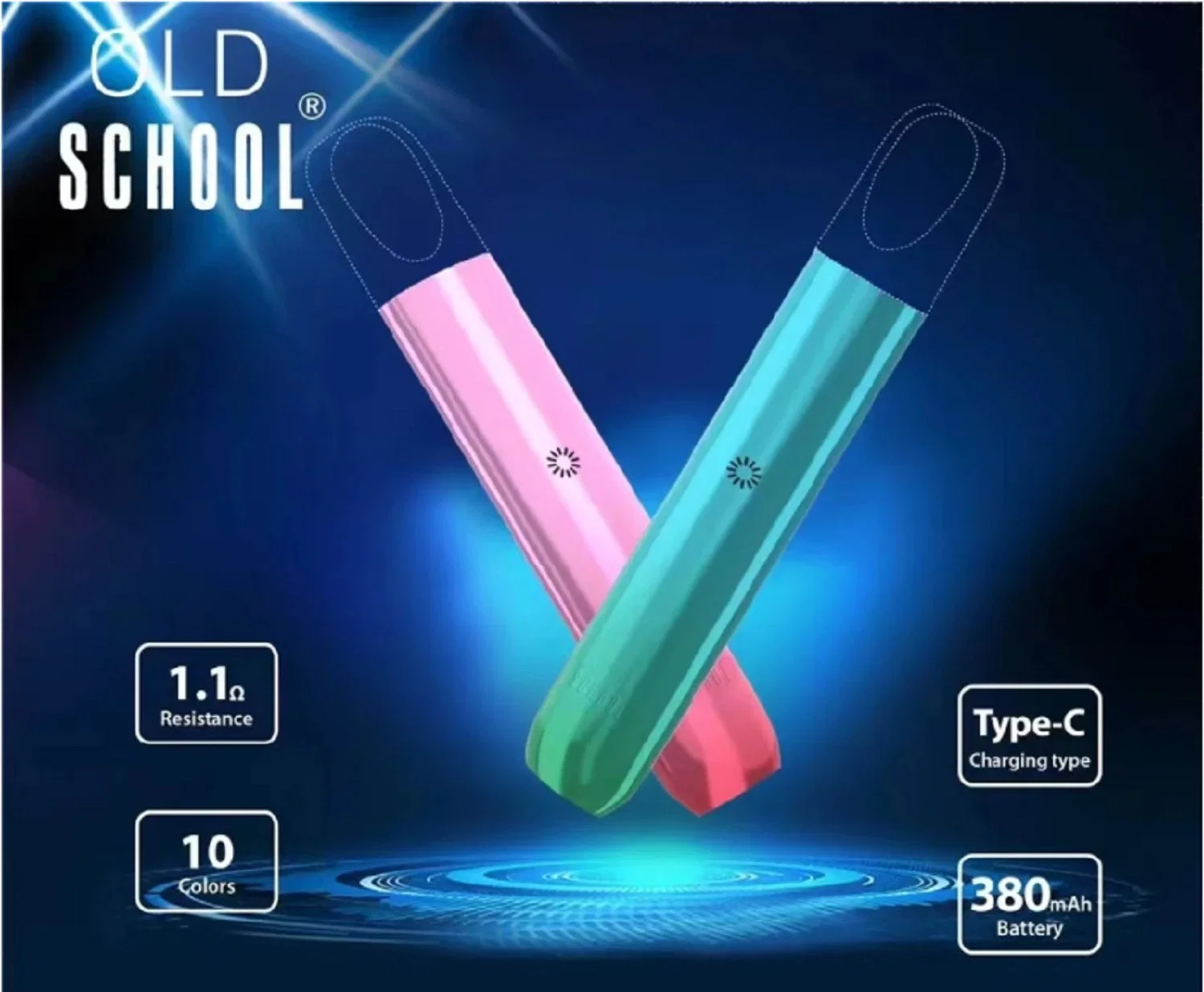 Portable Rechargeable Smoking-Set Old School Empty Pod System E Cigarettes Wholesale/Supplier Disposable Prefilled E-Liquid Mesh Coil