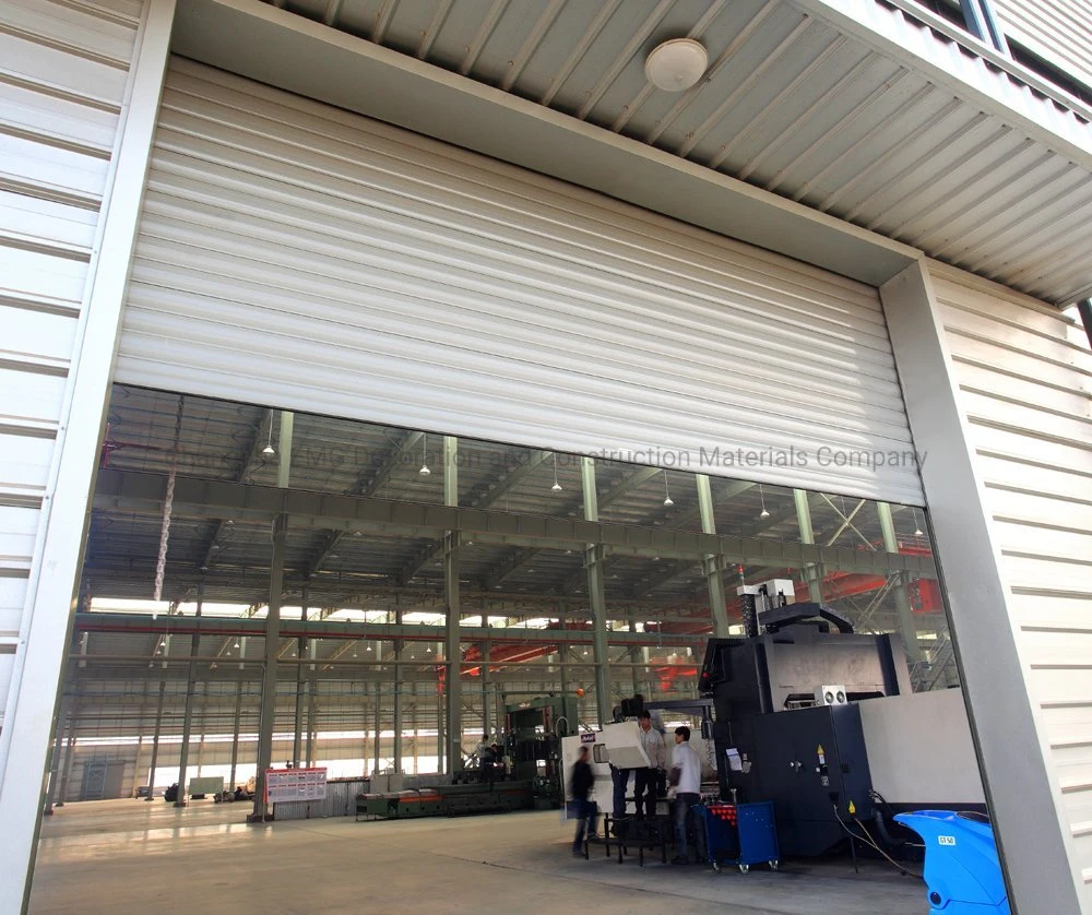 Industrial Commercial Aluminum Metal Warehouse Power Automatic Rolling Roll up Roller Shutter Security Garage Door