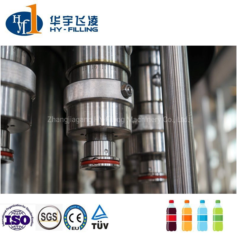 Customized 6000bph 500ml Pet Bottle Carbonated Soft Drink Cola Filling Machine