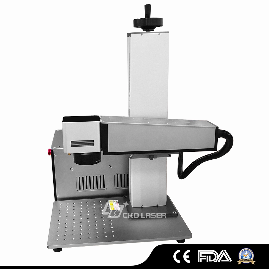 Fiber Laser Marking Equipment for Engraving Ribbon Metal Stainless Steel