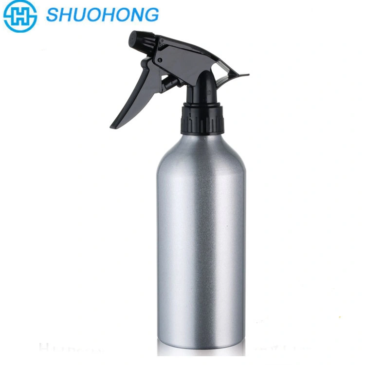 280ml Cosmetic Boston Aluminum Trigger Sprayer Bottle