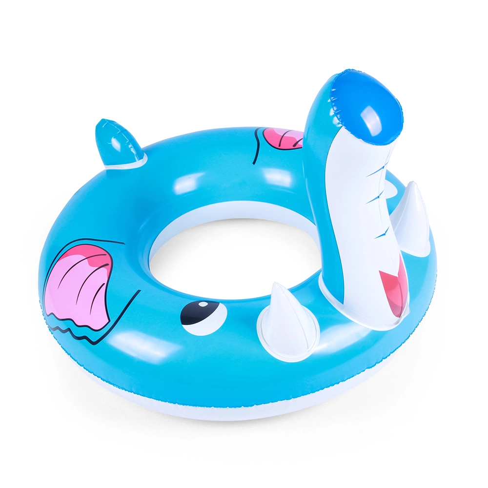 Customizable PVC Yellow Duck Custom Inflatable Unicorn Swimming Ring Wholesale