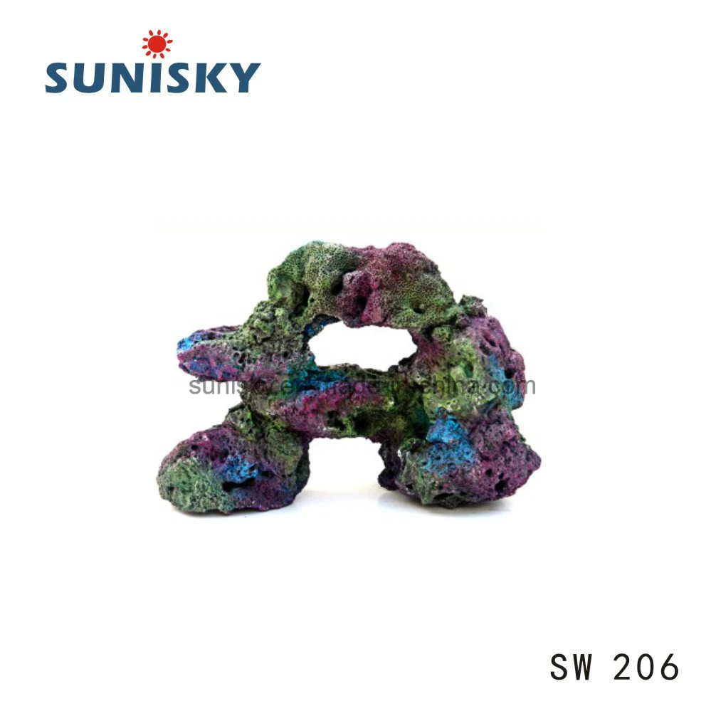 Sh16-135SA Aquarium Accessories Artificial Coral Reef Made of PVC&Polyresinfor Decoration