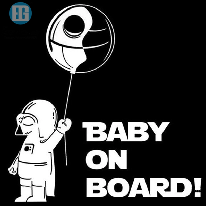 Printing Businesses Promotion Baby on Board Car Stickers