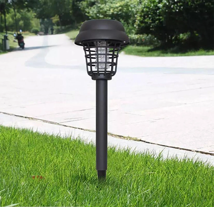 Moskitoabweisende Killer-Lampe Solar Powered Outdoor Garten LED-Licht Moskitoschest Bug Zapper Insect Killerpath Beleuchtung