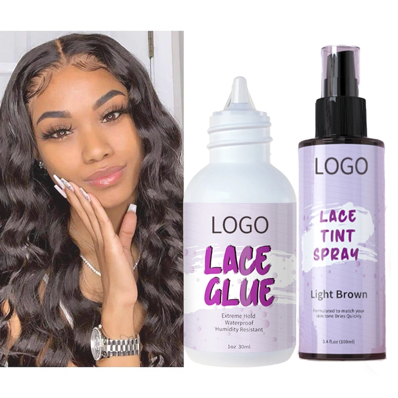 Produtos adesivos de extensão à prova de água Lace Hair Growth Oil Cola de peruca