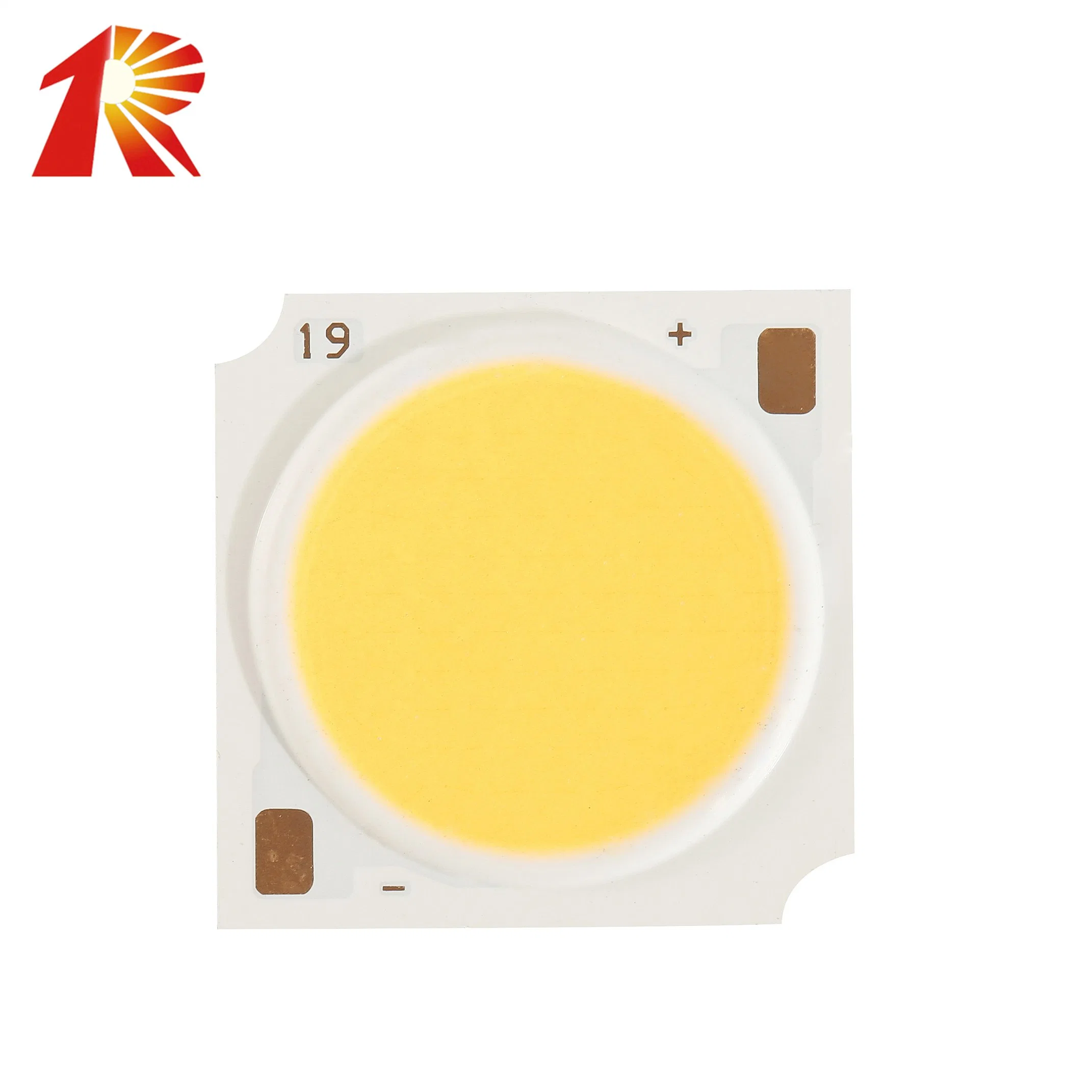 Haute puissance 12W 20W 30W 36W 50W 19*19mm Puce LED COB blanc chaud Diode LED