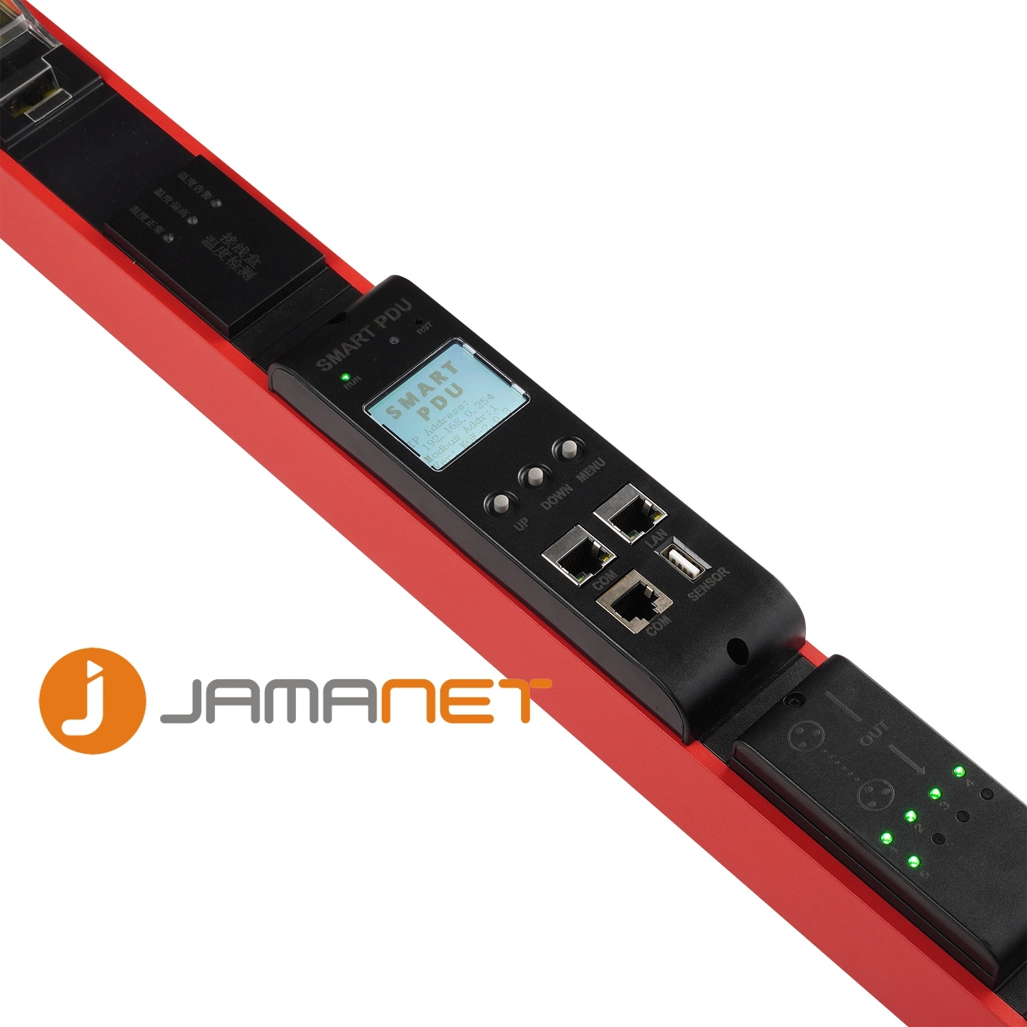 Fonction Smart Intelligent Monitoring PDU personnalisée triphasée de 19 pouces