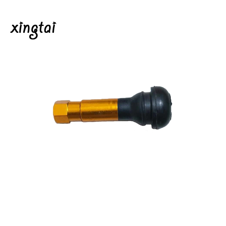 Car Parts/ Auto Accessories/Car Accessories Snap-in Tubeless Rubber Tire Valve with Chrome Sleeve Tr413c