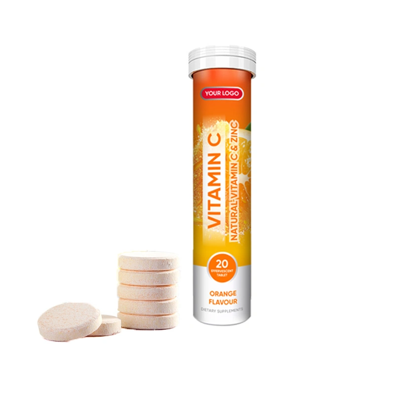 GMP Certified Vitamin C Effervescent Tablet