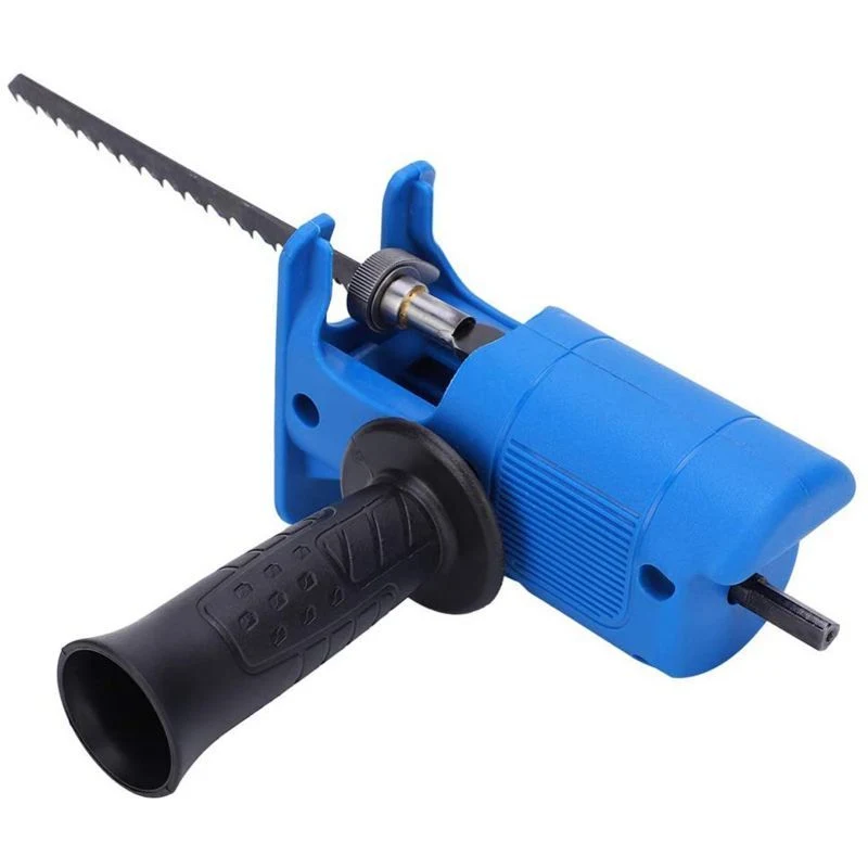 Toolsmfg Reciprocating Saw Attachment Adapter Change Electric Drill Into Reciprocating Saw for Wood Metal Cutting