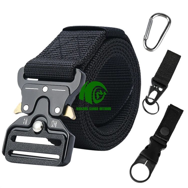 Kango personalizado Mens Tactical Belt Holster personalizado Tactical Battle Belt Con bolsas