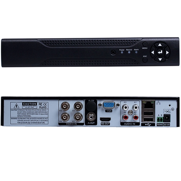 CCTV 4chs 1080n rede Ahd DVR para suporte de câmara Ahd Câmara 4K 4chs