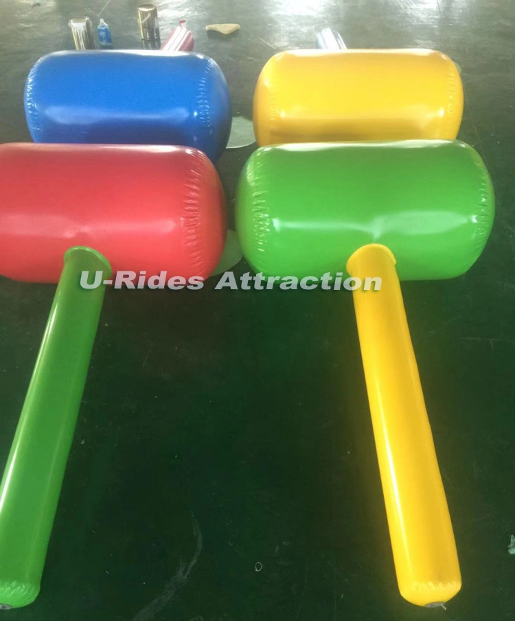 customizable inflatable sledge hammer foldable battle kids inflatable game giant inflatable hammer toy inflatable hammers