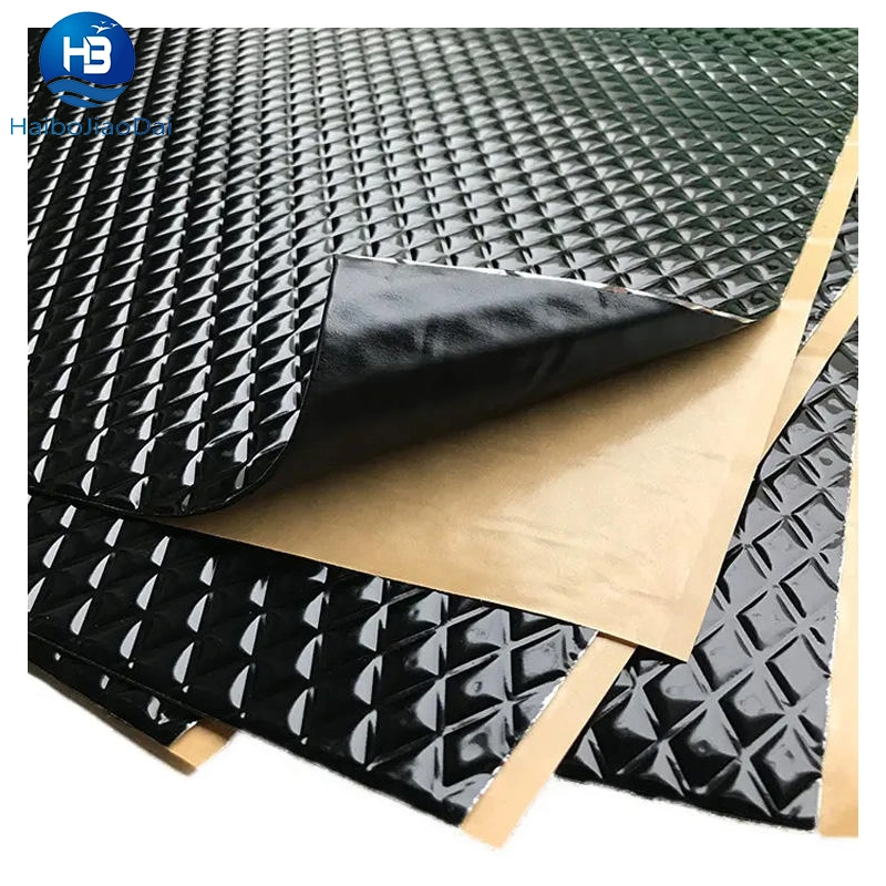 Alquiler de Aislamiento acústico Aislamiento térmico autoadhesivo material de amortiguación de vibraciones de sonido de lámina de aluminio lámina de aislamiento de la buena adherencia, de buena elasticidad