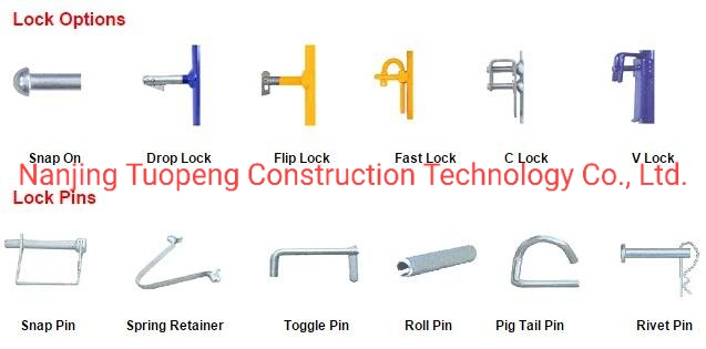 Frame Scaffolding Accessories Steel Lock Pins