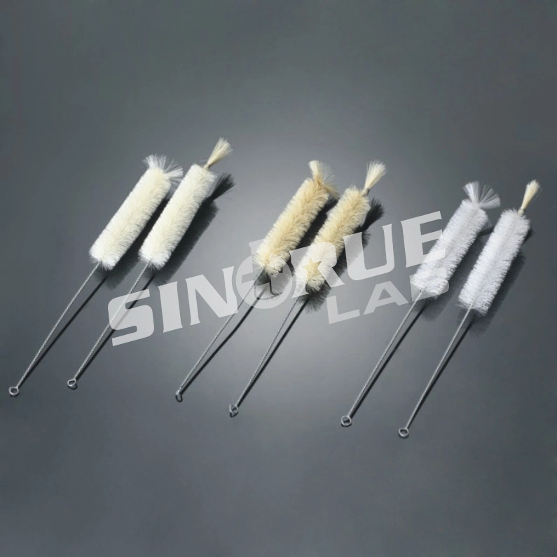 Wool Bristle Nylon Wire Material Handle Test Tube Brush