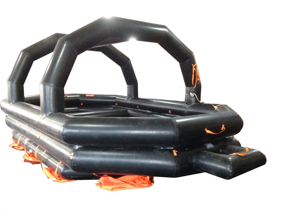 Solas Approval Marine Throw Over Board Inflatable Life Raft