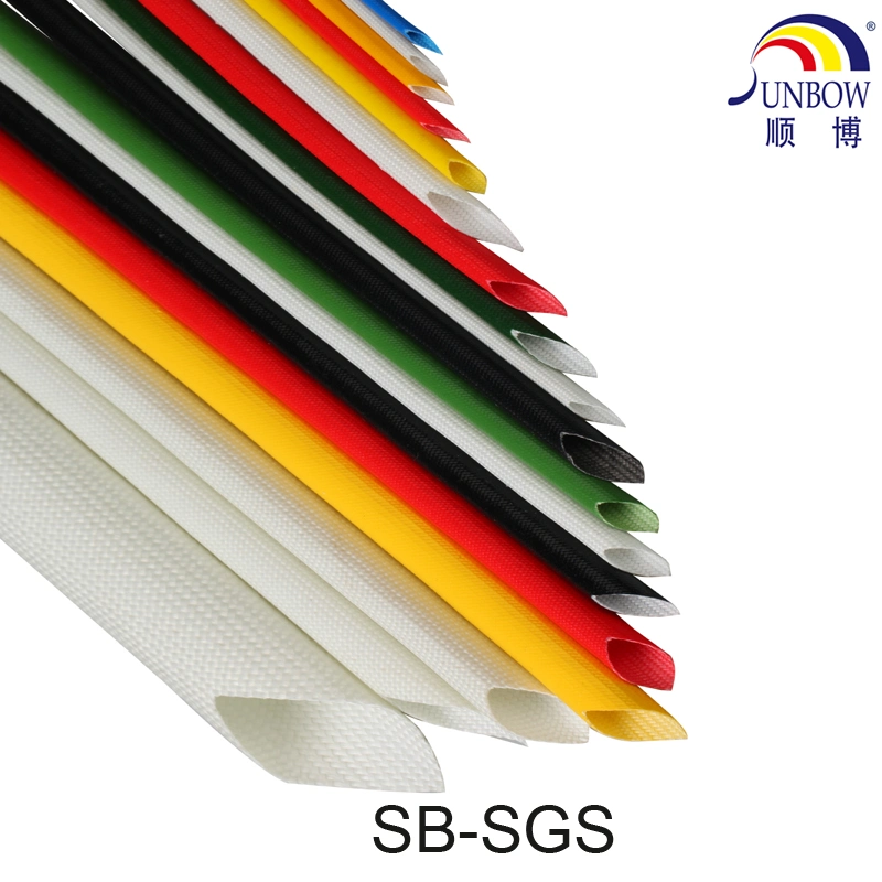 Manufacture Silicone Coated Fiberglass Insulation Sleeving