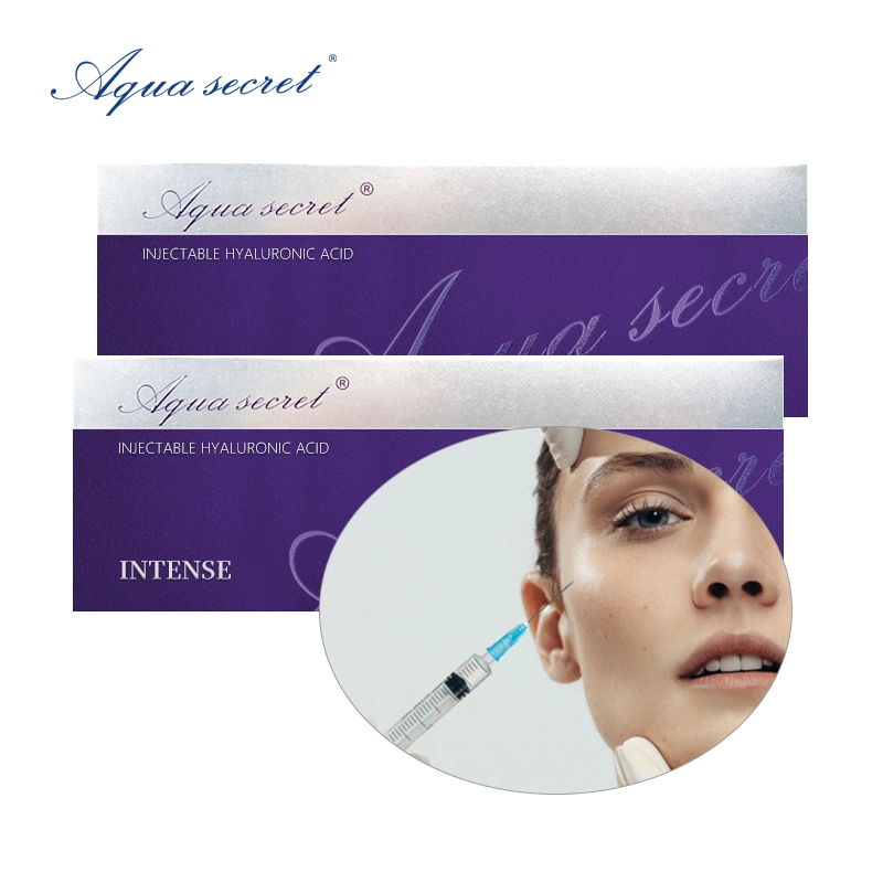 Aqua secreto 1ml de 2ml Face Revolax relleno dérmico de inyección en línea Facial labios