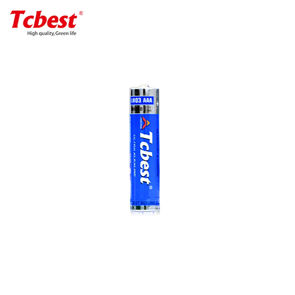 Goodcell Dry Cell 1.5V Alkaline Size AAA Um3 Am3 Lr03 No. 7 Alkaline Battery with Shrink Wrapped