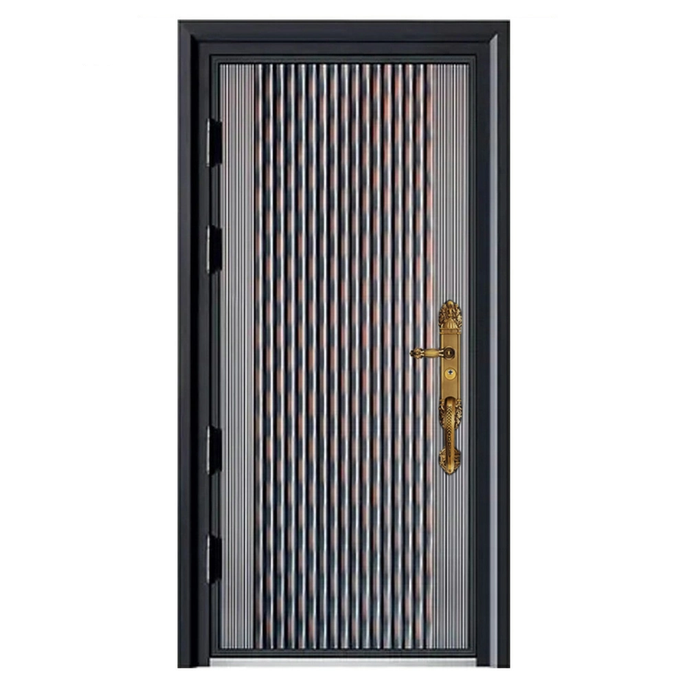 Turkey Design Steel Security Door Entrance Exterior House Model Metal Door