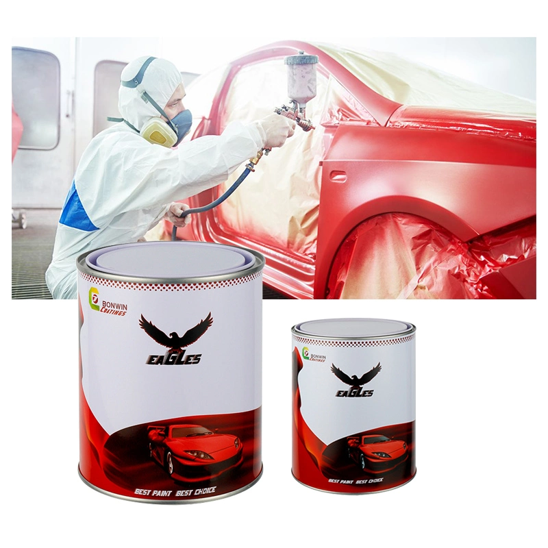 Two Components Spray Car Coating Auto Cryl Coat Colors Car Paint for Automobile