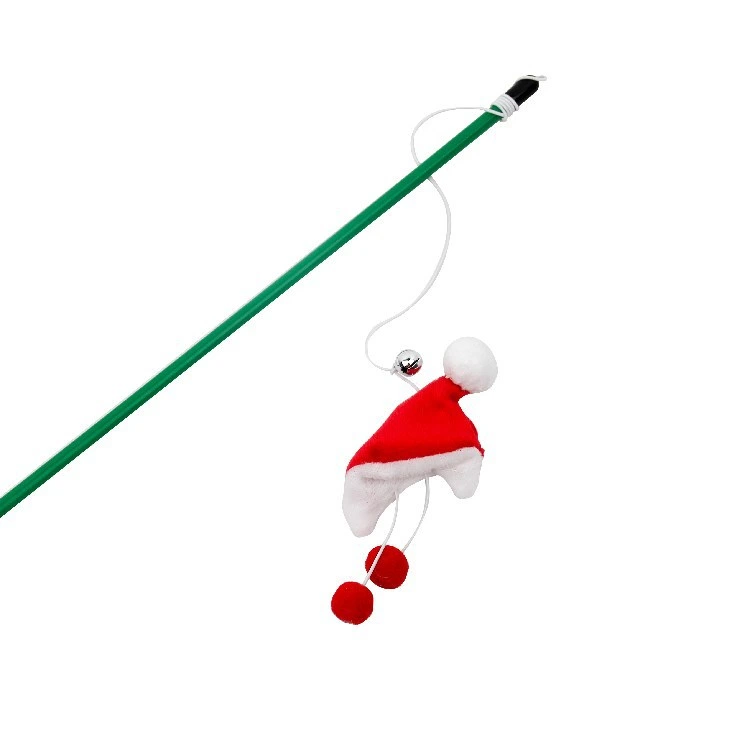 Christmas Cat Toys, Pet Supplies, Cat Teaser Stick, Christmas Cat Toys