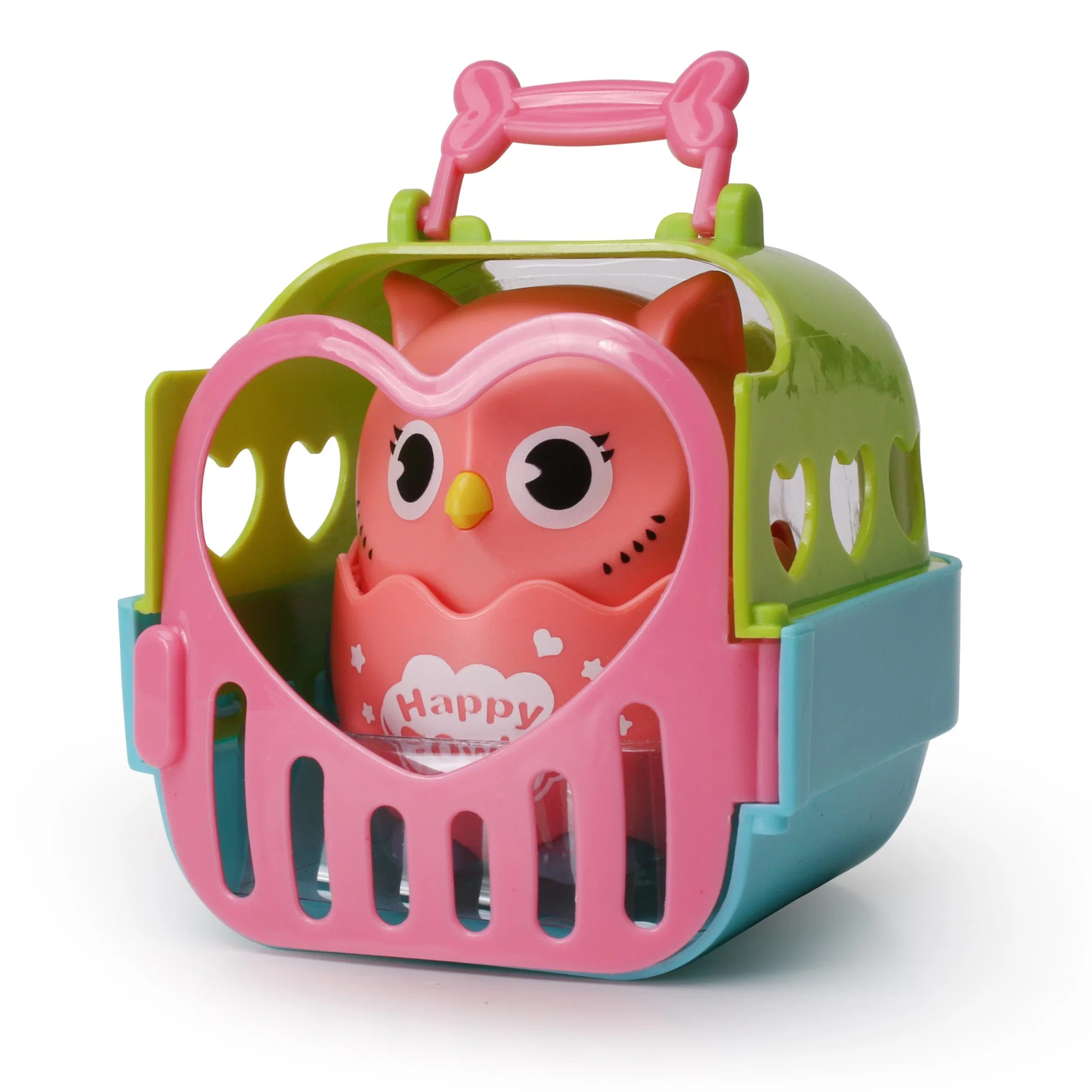 Amazon Funny Kids Toy Press and Go Owl Toy The Owl Head puede girar y presionar el juguete para caminar