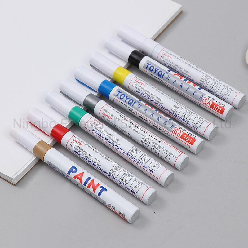 White Color Acrylic Paint Repair Marker Permanent for Tyres