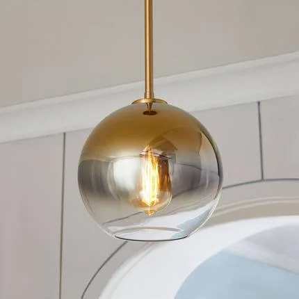 Nordic Interior Classic Glass Ball Chandelier Modern Decoration Dining Room Pendant Lighting