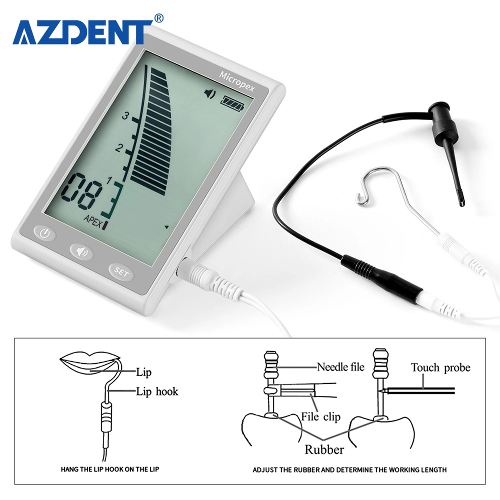 Dentista Azdent Endo Apex Radiculares Localizador de equipamento médico