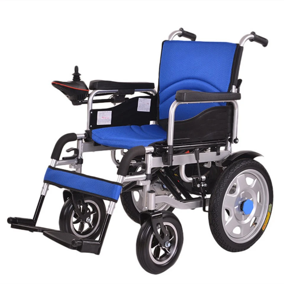 Hot-Selling Elderly Electric Wheelchair Foldable Lightweight Power Chair Electric Wheelchair