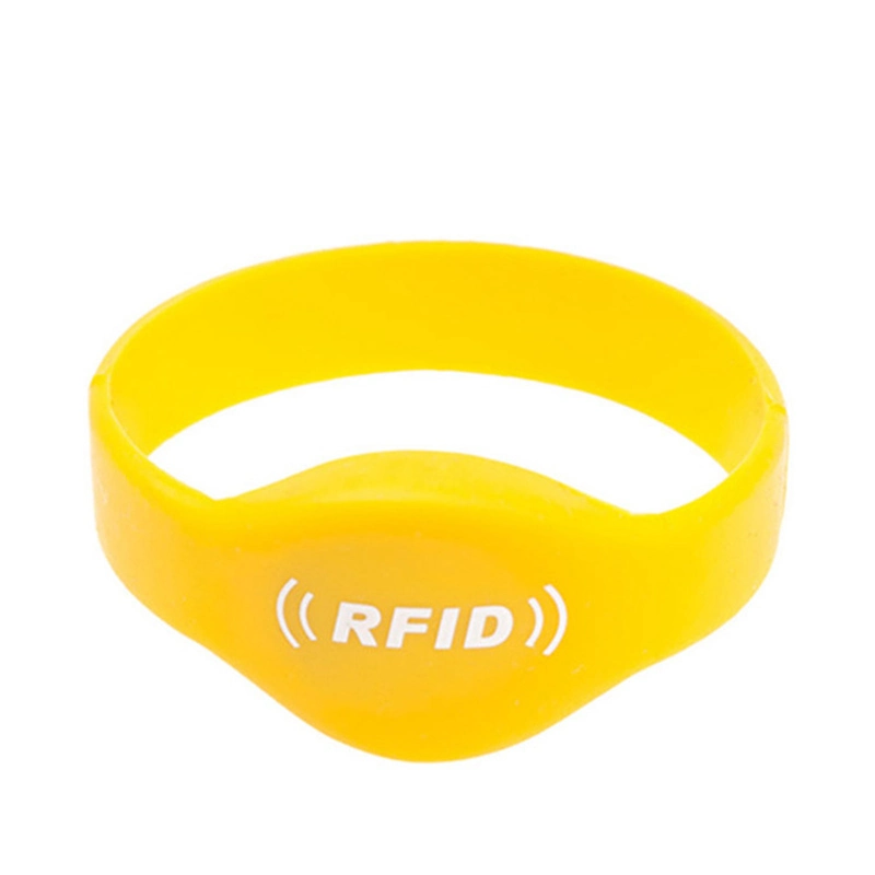 حزام سوار Ntag 213 RFID حزام سوار Silicone بتقنية NFC مخصص للطباعة ومقاوم للماء