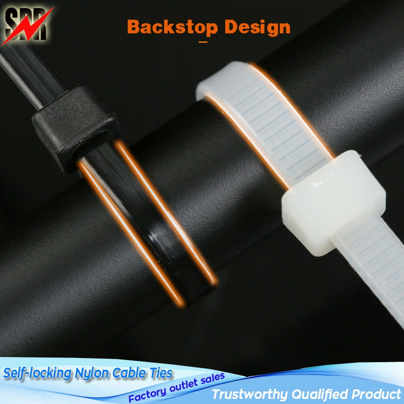 5X200mm 8inches Self-Locking Nylon Cable Ties