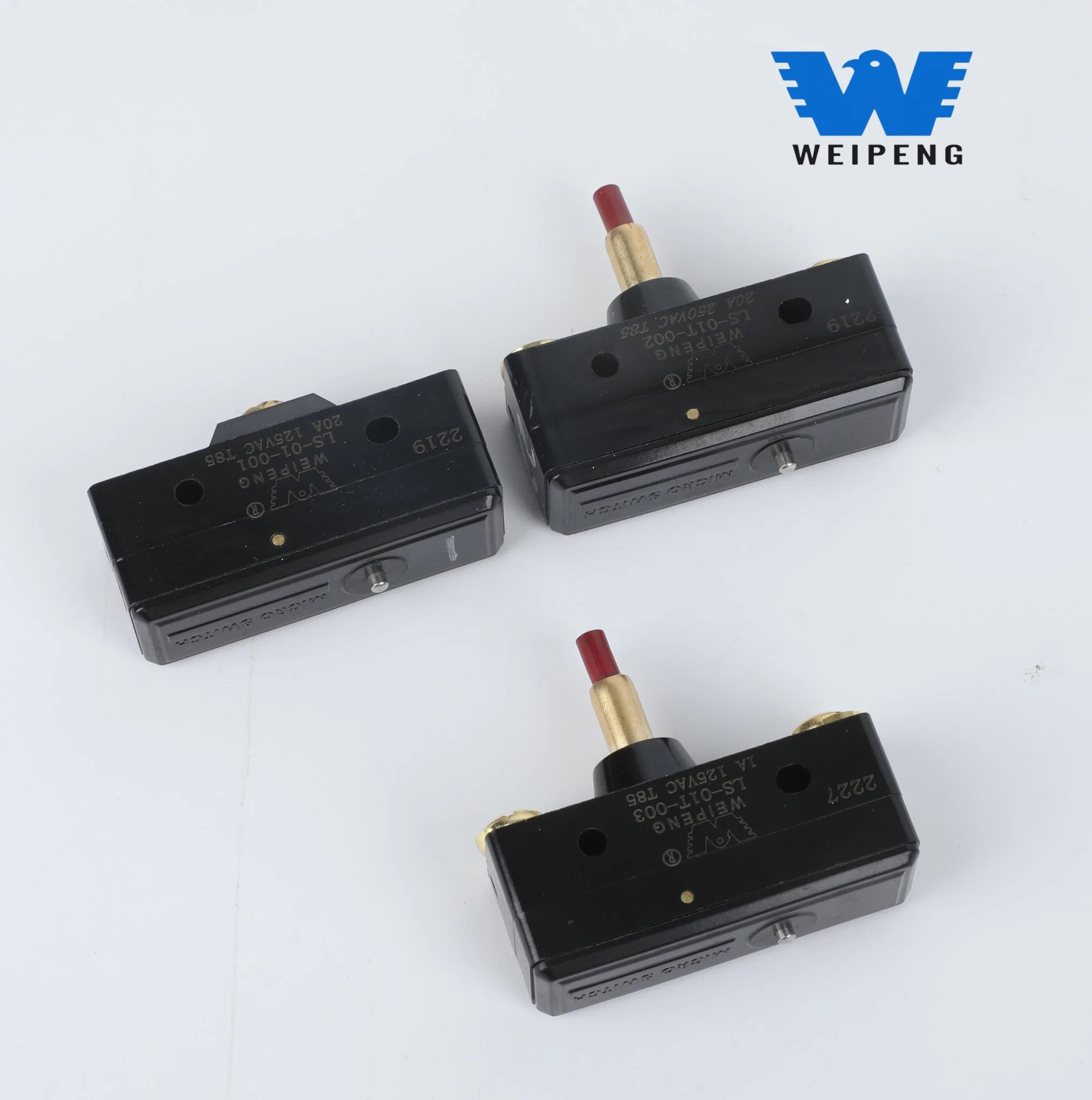 Ls-01t Travel Switch Limit Stroke-Control 20A Gold Plating for Home Appliance with ENEC TUV UL