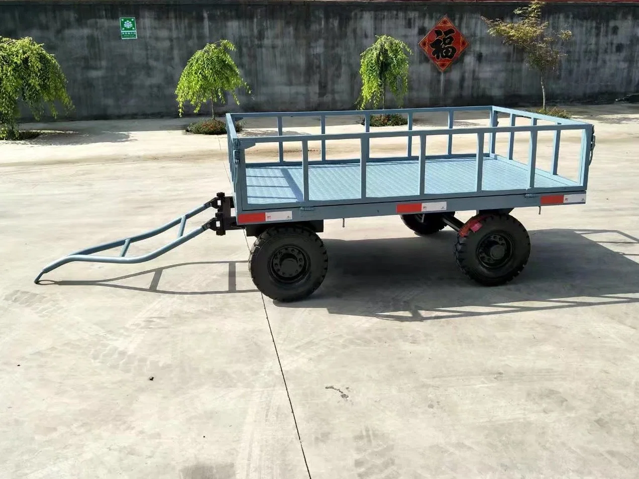 Muti-Functional Heavy Haulage Galvanised Cargo Trailer Box ATV Trailer with LED Taillight