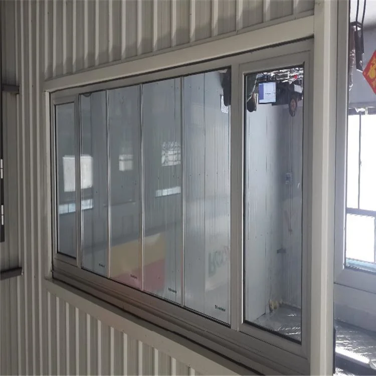 High quality/High cost performance  Aluminum PVC Sliding Window with Grill Design