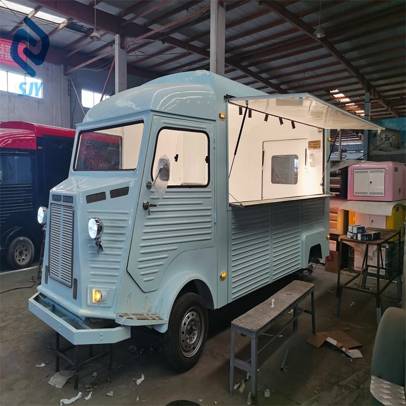 Camion de nourriture électrique à prix bas pour café, burger, glace.