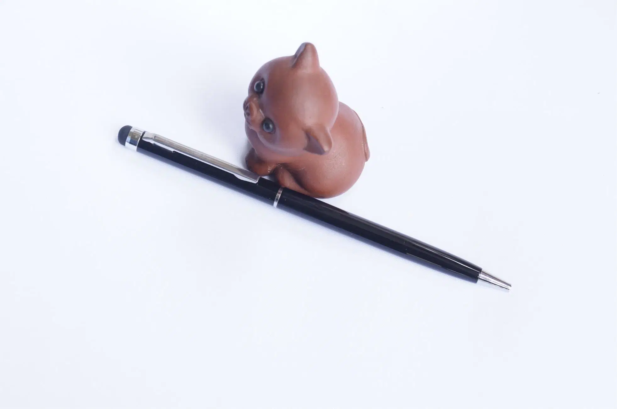 Stylus Pen Customized Logo Stylus Ball Pen Metal Ballpoint Pen for Promotional