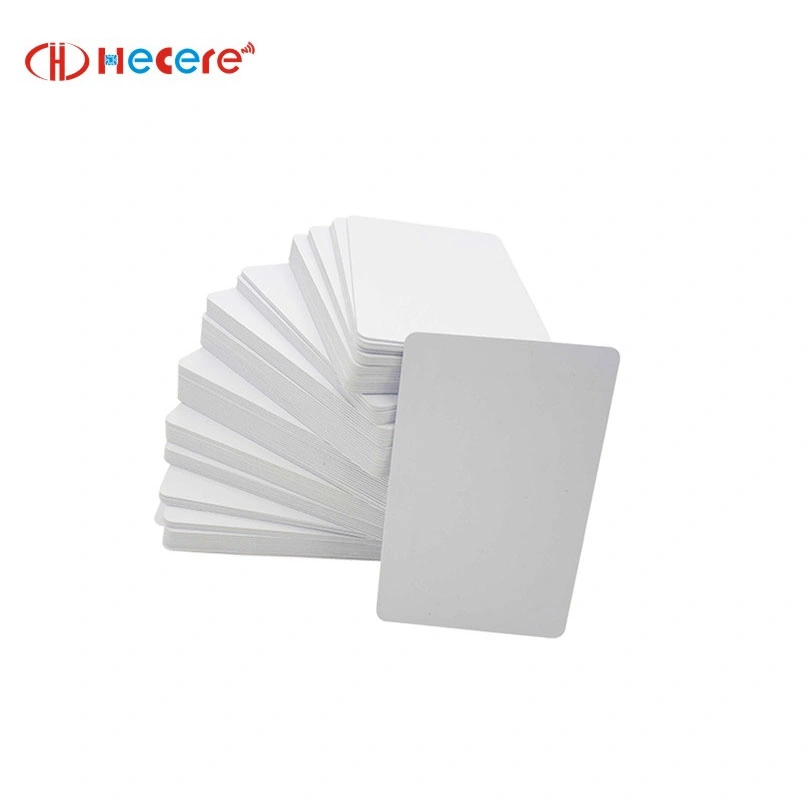 Free Sample PVC RFID Proximity Card 125kHz 64bits Em4100 PVC White Blank Card with High Quality