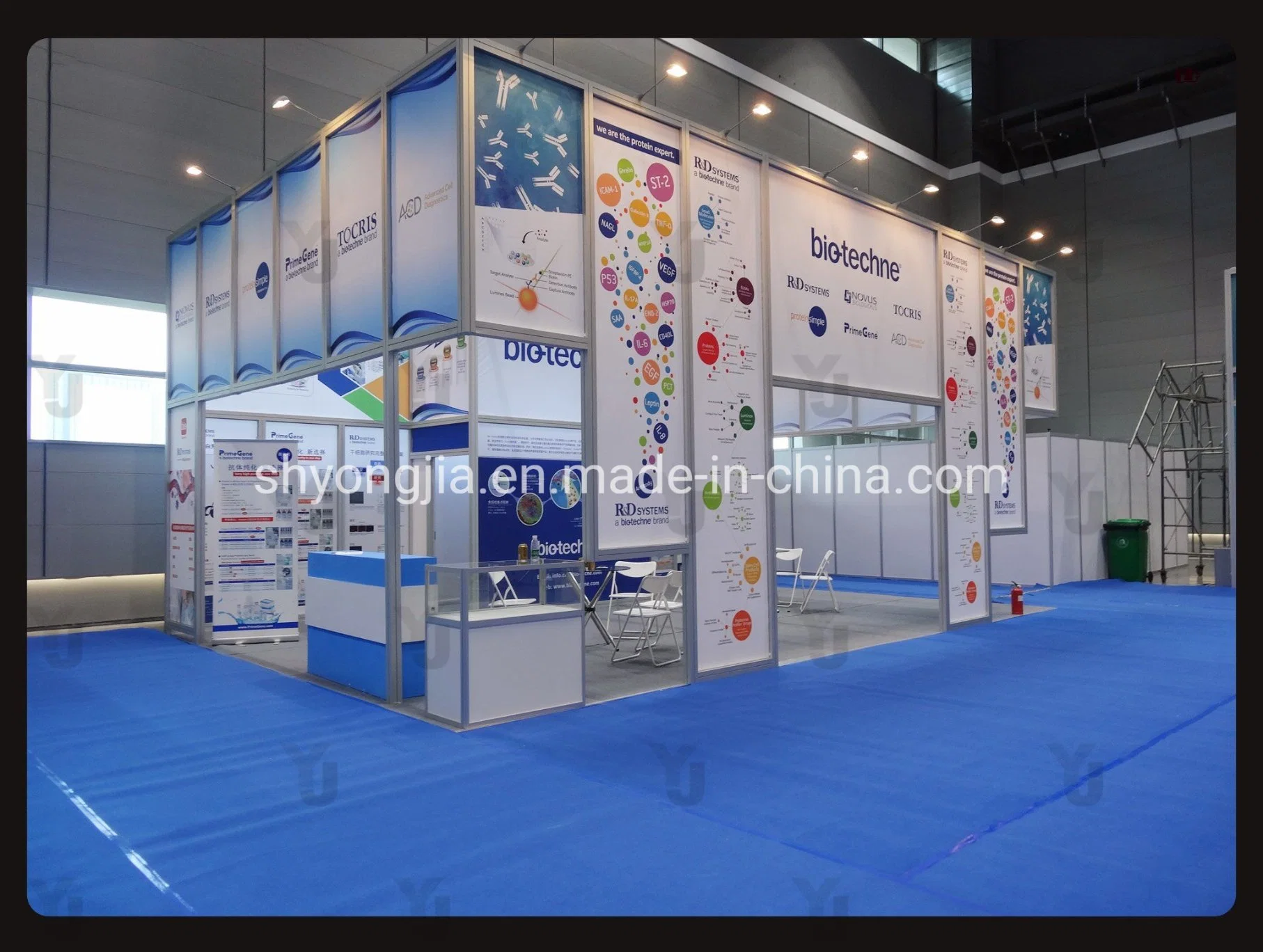 Aluminium Customized Trade Show Booth Stands