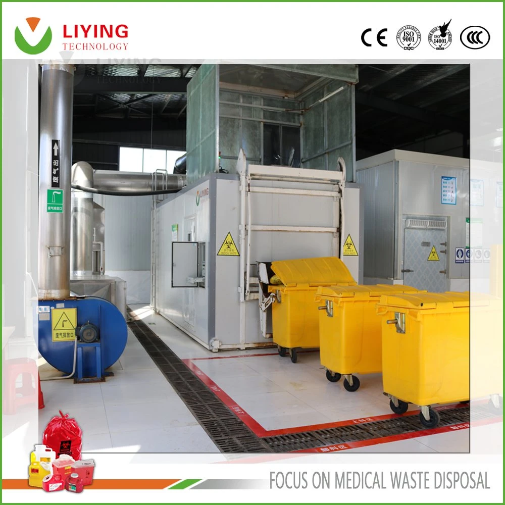 Medical Waste Microwave Environmental Protection Treatment Equipment for Hospital/Clinic Use