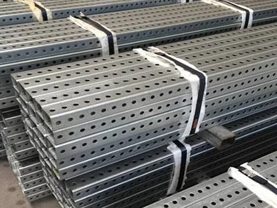 OEM Original Factory Galvanized Steel Street Metal Traffic Sign Posts Tubular Posts Square Posts Break Away Systems for Road Sign