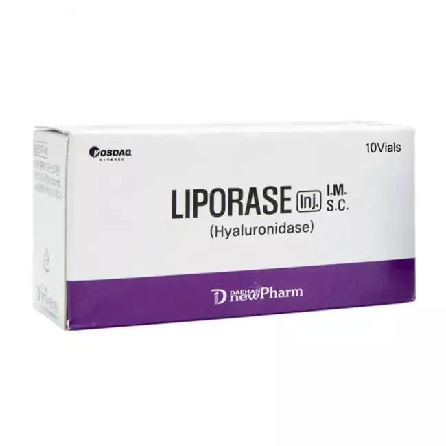 Original Korea Hyaluronidase for Dermal Filler Dissolving Injection Liporase 1500iu Natural Enzyme