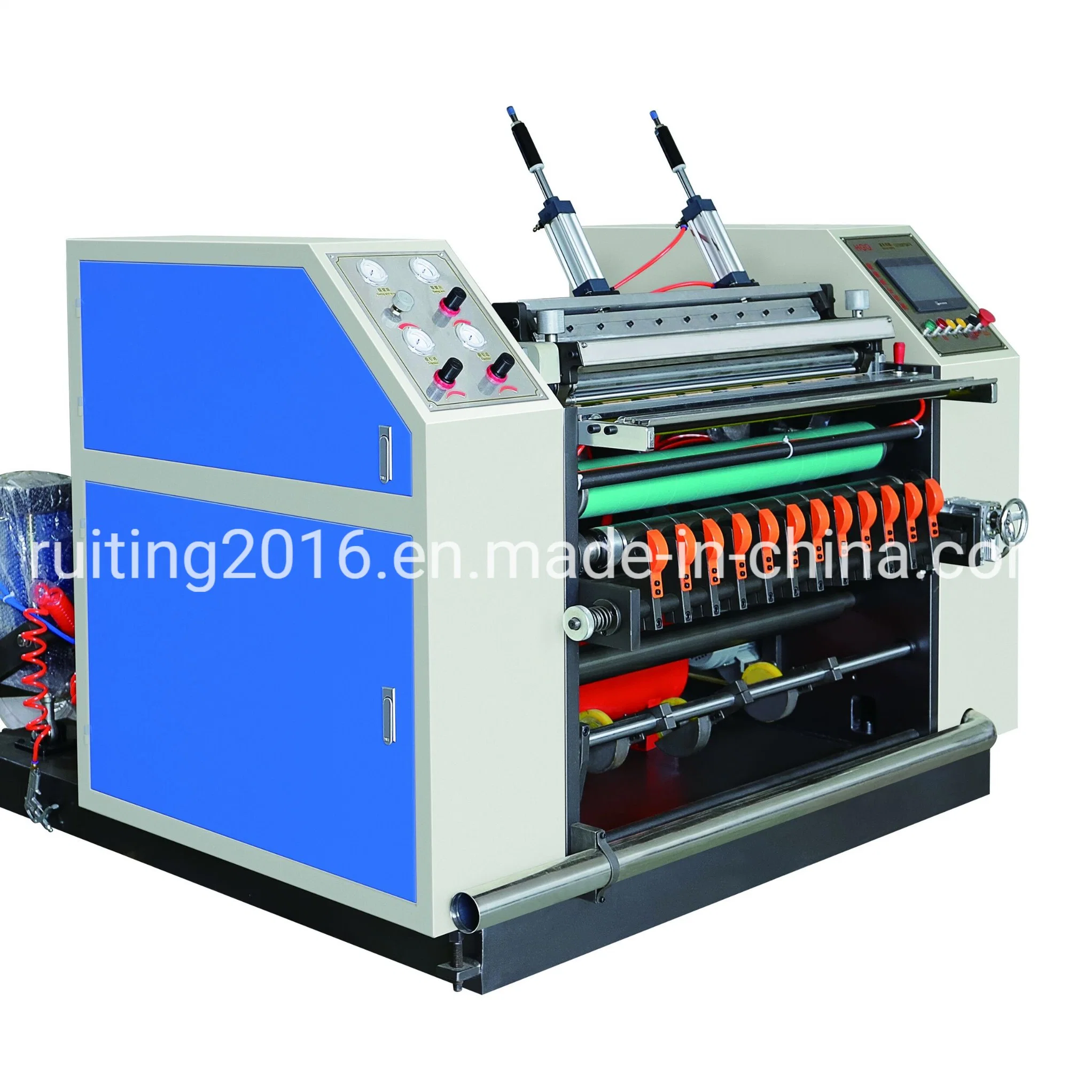 ورقة حرارية للبيع الساخن قطع كاش سجل لفة إلى Roll Sliting Machine سعر الشركة المصنعة