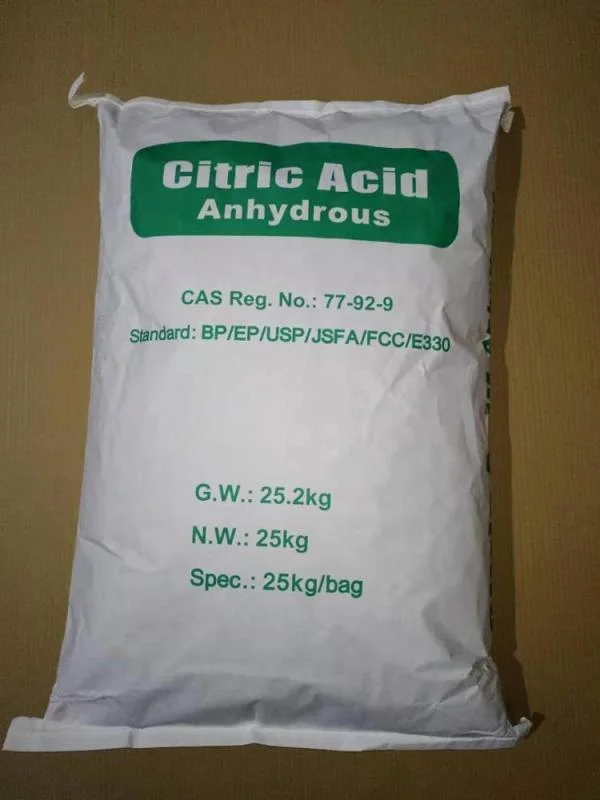 Chemical Raw Materials Food Grade CAS 77-92-9 Citric Acid Anhydrous