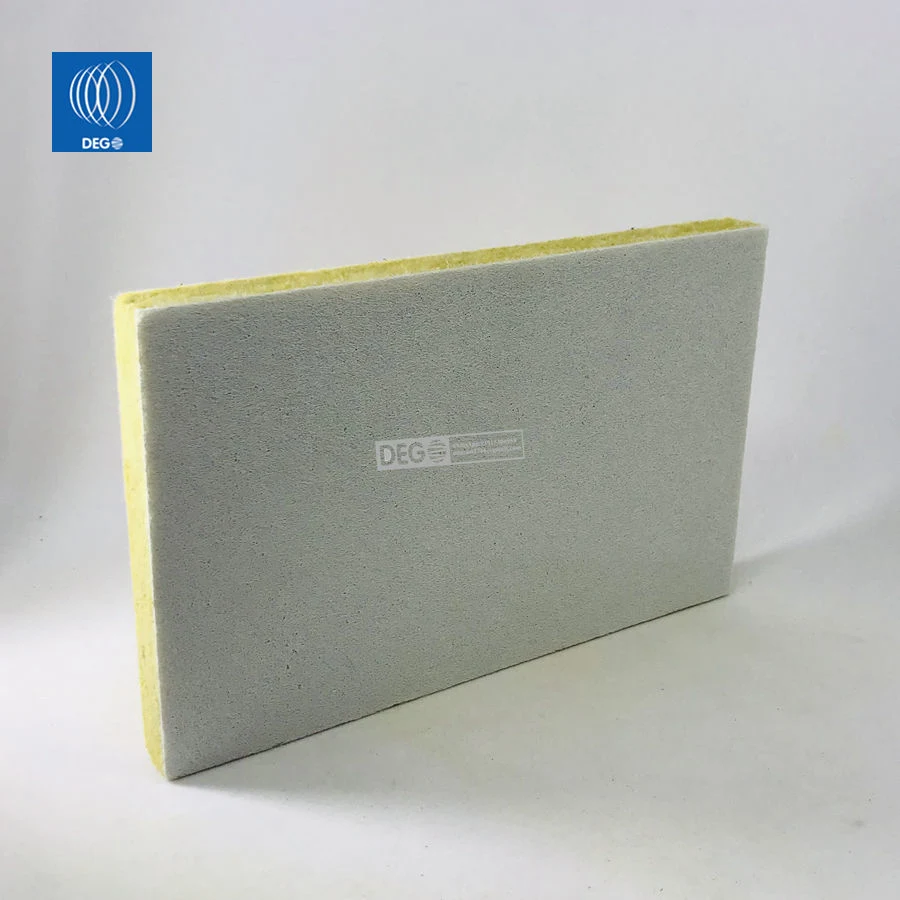 China Fiberglass Fabric Suspended Acoustical Soundproof Ceiling Panel